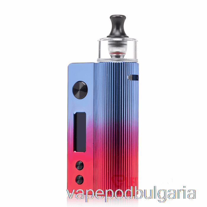 Vape Bulgaria Vandy Vape Nox 60w Pod Kit Twilight Blue Red